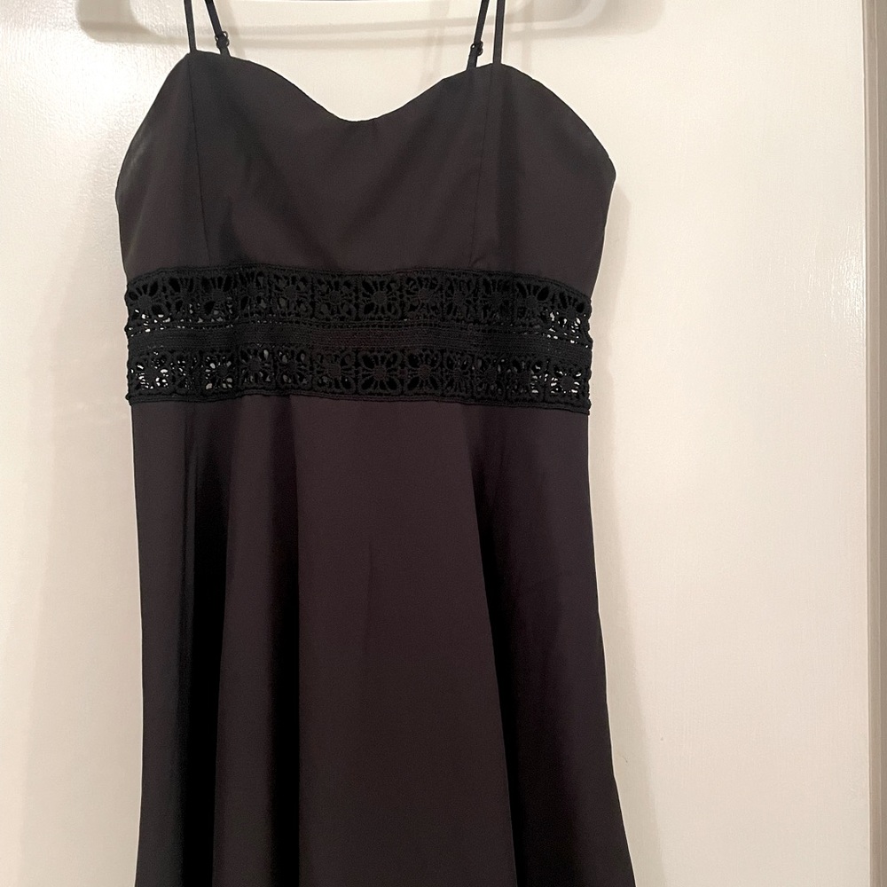Black spaghetti strap sundress